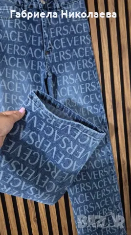 Широки дънки Versace , снимка 2 - Дънки - 56465713