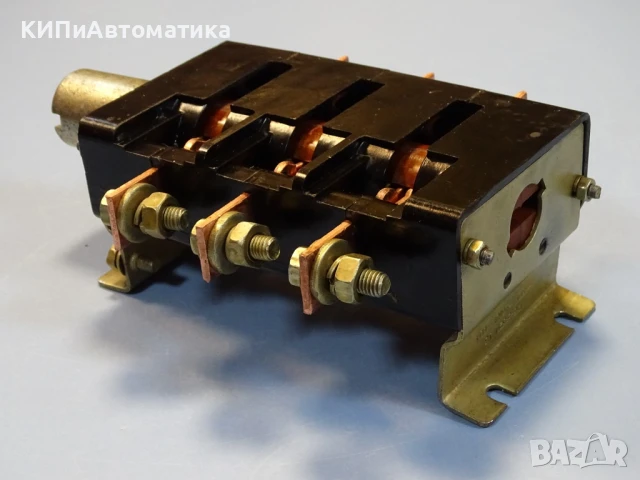 триполюсен ръчен прекъсвач Р16-31320 УЗ 440V-660V AC 100A, снимка 3 - Резервни части за машини - 50909337