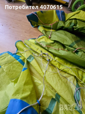 Kite , кайт , кайтсърф ,kitesurf .North rebel 14 м, снимка 2 - Водни спортове - 53933675