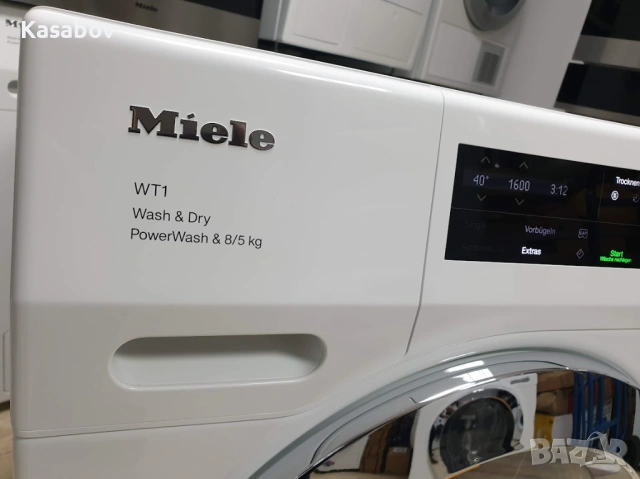 XL 8кг/5кг Miele WT1 Пералня със Сушилня Миеле 12м Гаранция, снимка 2 - Перални - 54260757
