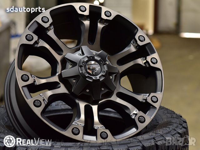 17" Off Road Джанти 6Х135 6X139.7 Toyota Hilux Cruiser Mitsubishi Nissan Opel Ford, снимка 3 - Гуми и джанти - 37161838