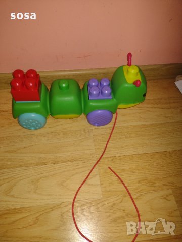 Mega bloks гъсеница за дърпане