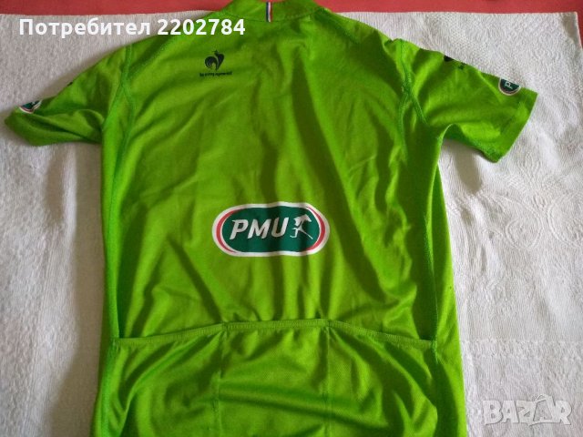 Зелена фанелка Тур дьо Франс,джърси,green jersey  Tour de France, снимка 9 - Спортни дрехи, екипи - 33769379