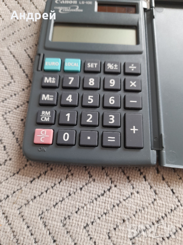 Стар калкулатор Canon LS-10E, снимка 4 - Други ценни предмети - 44656663