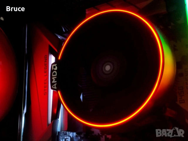 Охлаждане AMD Wraith Spire LED/RGB, сокет AM4/AM5