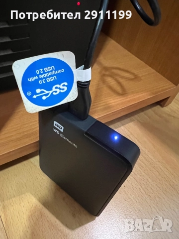Външен диск WD 2TB, снимка 3 - Външни хард дискове - 51505809