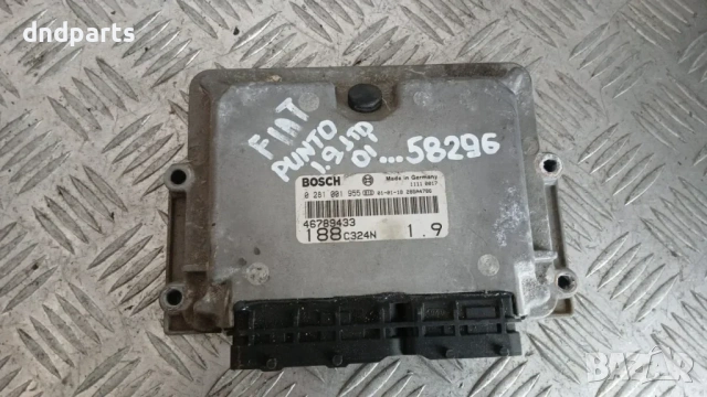 Компютър Fiat Punto 1.9 JTD 2001 0281001955 46789433