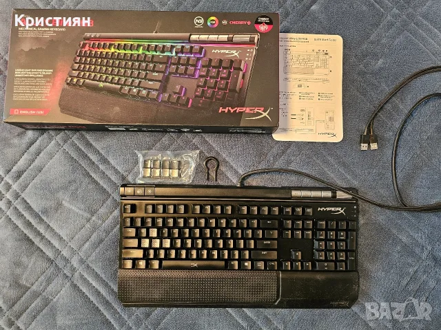 Механична клавиатура HyperX Alloy Elite RGB, снимка 2 - Клавиатури и мишки - 55844133