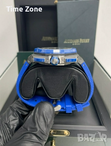 Audemars Piguet Royal Oak Offshore Chronograph 44mm Blue & Black Ceramic Различни Варианти, снимка 5 - Мъжки - 52998231