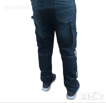 Мъжки работен панталон HASHOOB TRADING FZE, тип дънки, мъжки работни панталони Карго, тактически , снимка 2 - Панталони - 52587635