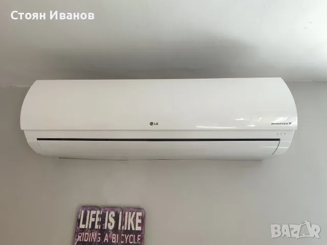 Продавам климатик LG P18EL в отлично състояние, снимка 4 - Климатици - 56145246