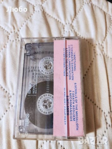 Mortification-Scrolls of the Megilloth, снимка 3 - Аудио касети - 38323901
