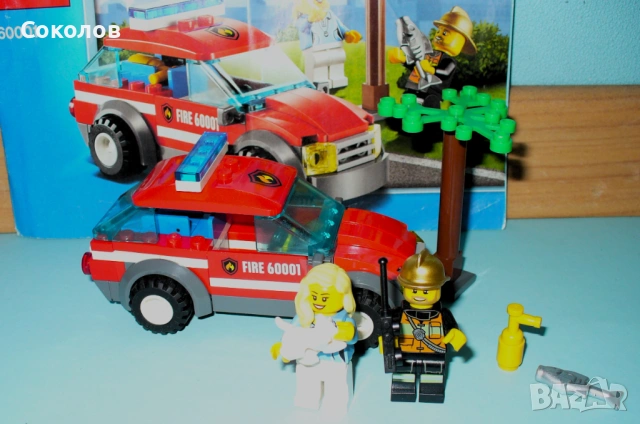 LEGO City Полиция 7285, 7741 и Пожарна 60001, 7942 и 4427, снимка 5 - Конструктори - 54001035