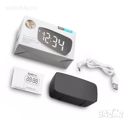 НОВИ СВЕТЕЩИ ЧАСОВНИЦИ. ПОСТОЯННО СВЕТЕЩ LED ЧАСОВНИK С ГОЛЕМИ ЦИФРИ НА ТОК ИЛИ БАТЕРИИ, ТЕРМОМЕТЪР., снимка 16 - Друга електроника - 46573337