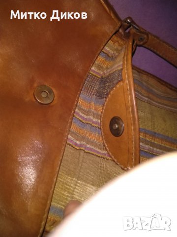 Женска маркова чанта италианска Borella 260х210х60мм, снимка 8 - Чанти - 38169918