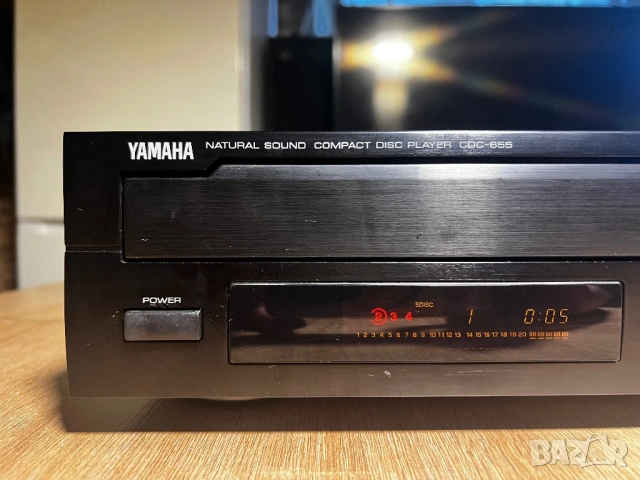 Yamaha CDC-655, снимка 2 - Аудиосистеми - 54364445