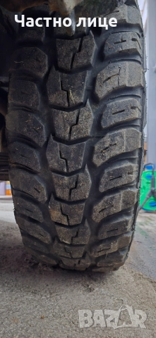 4 броя гуми 235/75/15 Kumho с джанти 5х139.7 за фероза, витара, джимни,нива, снимка 7 - Гуми и джанти - 52535586