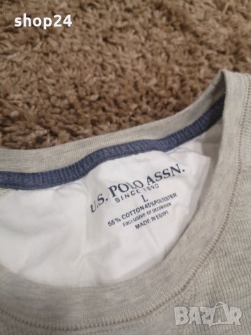 U.S Polo Assn блуза/мъжка L, снимка 2 - Блузи - 34525377