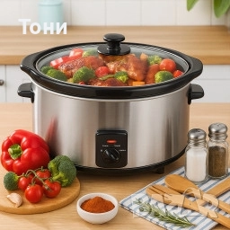 Slow Cooker тенджера Royalty Line SLC1012/SLC1013 – спестява време, съхранява вкуса