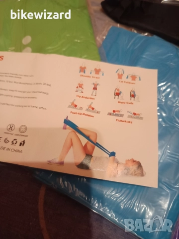 Ластици за трениране 4 броя НОВИ, снимка 5 - Фитнес уреди - 52003987