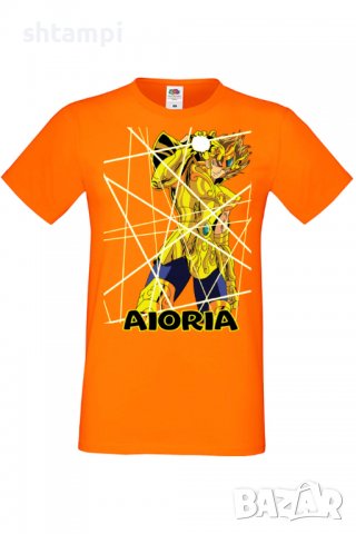 Мъжка тениска Saint Seiya Leo Aiolia 02,Анимация,игра,Празник,Повод,, снимка 9 - Тениски - 38122953