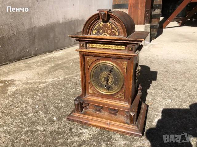 старинен каминен /настолен/ часовник, снимка 1