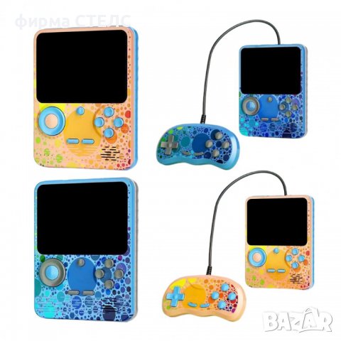 Преносима игрална ретро конзола STELS G6, 666 игри, Retro Games, снимка 15 - Други игри и конзоли - 40188707