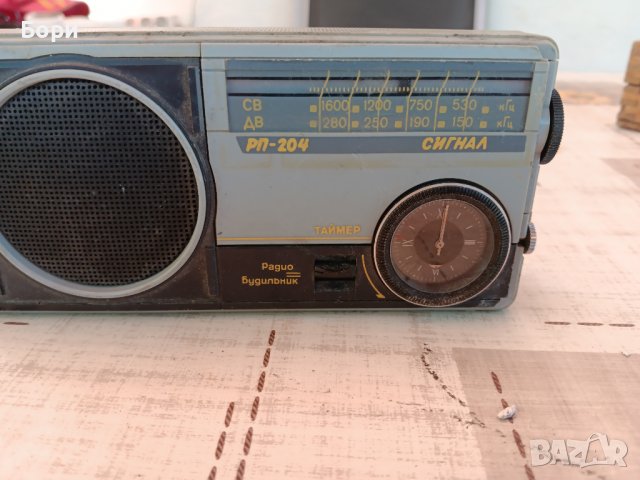СИГНАЛ РП 204 Радио, снимка 2 - Радиокасетофони, транзистори - 42070350