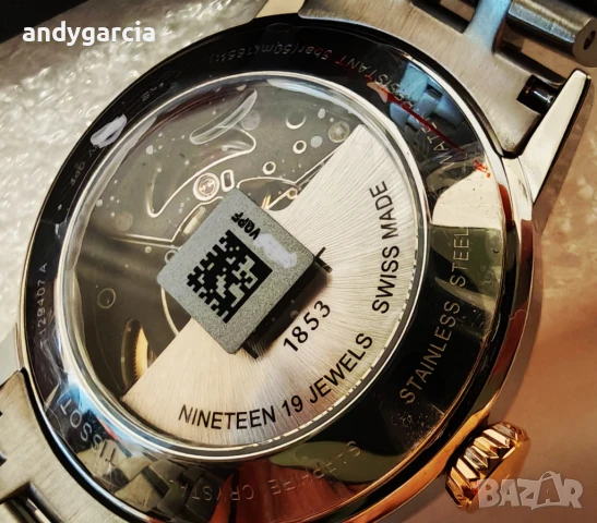 TISSOT CLASSIC DREAM SWISSMATIC T129.407.22.031.00 чисто нов часовник с 2 години гаранция, снимка 18 - Мъжки - 51119492