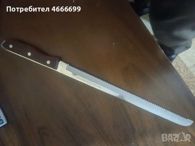 Японски нож за хляб SAKANA, снимка 2 - Ножове - 54378777