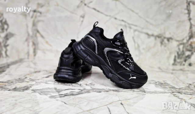 Puma Дамски Спортни Черни Маратонки , снимка 3 - Маратонки - 52841464
