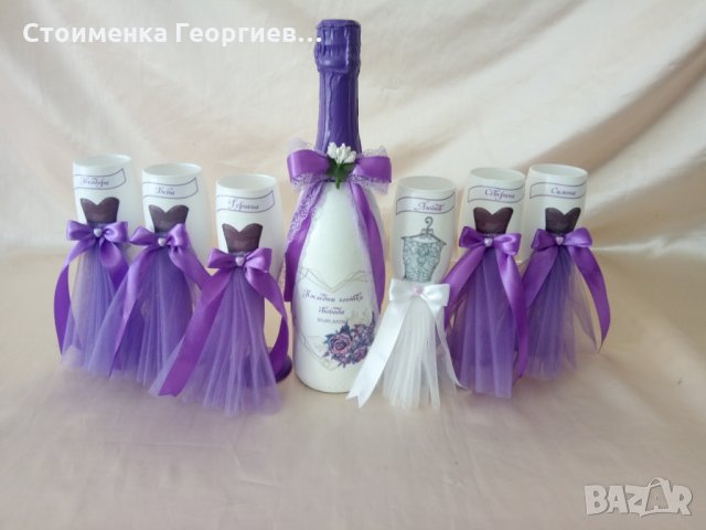чаши за моминско парти с 3Д рокли , снимка 5 - Други услуги - 24170275