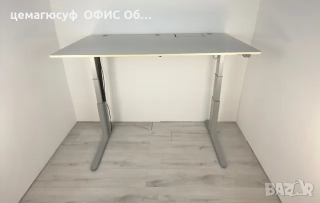 Бяло електрическо бюро с регулируема височина – VS Марка, снимка 7 - Бюра - 50015707