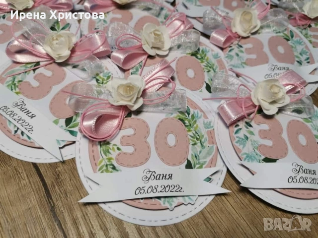 Подаръчета за гости - бал, сватба, юбилей, кръщене , снимка 2 - Декорация за дома - 53100631