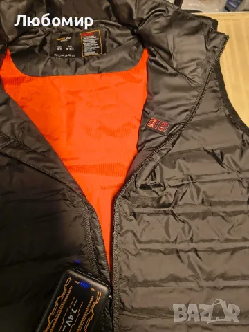 Отопляема жилетка Y1
елек
XХL с power bank 25000mah, снимка 5 - Якета - 50175655