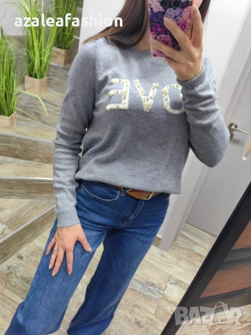 Дамски пуловер, снимка 2 - Блузи с дълъг ръкав и пуловери - 52801164