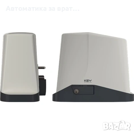 Комплект автоматика за плъзгащи врати до 600кг с 2бр. дистанционни, фотоклетки и 4м. релси KEY Italy, снимка 2 - Друга електроника - 32292672