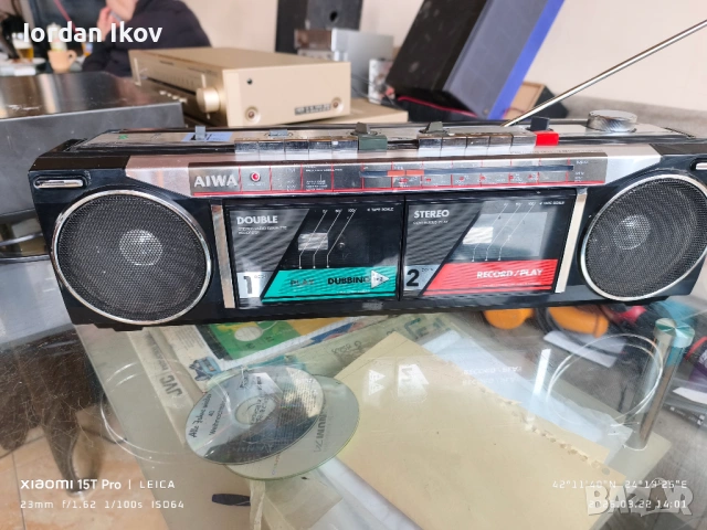 Aiwa CS-W220, снимка 2 - Радиокасетофони, транзистори - 53938695