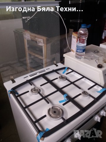 Самостоятелна печка Инвентум VFG6020GWIT, снимка 2 - Печки, фурни - 31867004