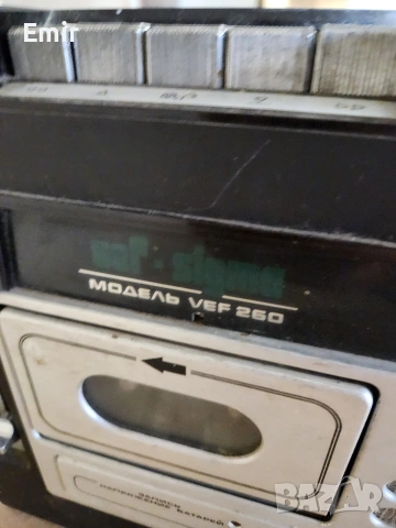 Vef 260 sigma радиокасетофон , снимка 6 - Радиокасетофони, транзистори - 54220227
