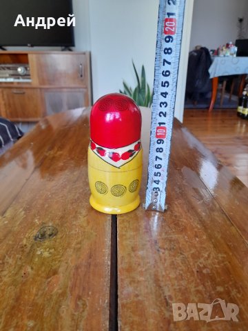 Стара Матрьошка #26, снимка 3 - Колекции - 40632600