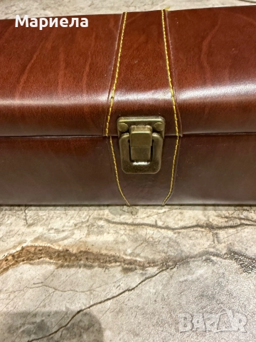 Кожена кутия за вино,цена 13 лв., снимка 2 - Други - 52183030