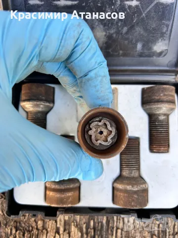 B66470155. Секретни болтове джанти за Мерцедес Ц-класа W204. 2007-2014г, снимка 3 - Части - 50420245