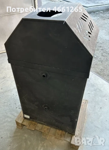 Камина на твърдо гориво с водна риза 18kw, снимка 3 - Други - 52544987