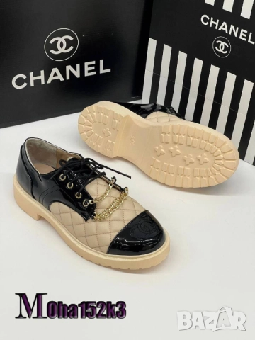 дамски маратонки от естествена кожа chanel, снимка 5 - Маратонки - 51456435
