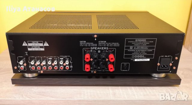 Pioneer A 303R made in Japan стерео усилвател , снимка 9 - Ресийвъри, усилватели, смесителни пултове - 35579561