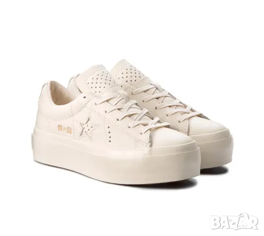 Converse One Star Platform Ox 'Egret' номер 40  кецове/маратонки , снимка 2 - Маратонки - 49010174