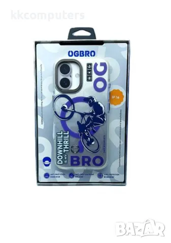 Калъф силикон OGBRO Xtreme Sports DownHill MagSafe за iPhone 16 Pro Max 6.9 Баркод : 3131564, снимка 2 - Калъфи, кейсове - 49176675