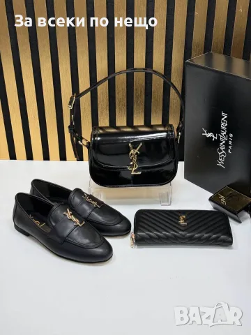 Yves Saint Laurent Дамски Черни Ежедневни Обувки Код SEM-380, снимка 5 - Дамски ежедневни обувки - 55864744