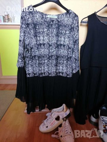 Rinascimento, made in Italy оригинална дамска туника с плисе. , снимка 5 - Туники - 30279773